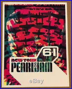 PEARL JAM EAST RUTHERFORD 2006 Concert Tour Poster Ames Bros 6-1-06 NM/MT NYC NJ