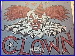 PHISH Jim Pollock 1996 In Center Ring Clown Concert Poster Print Trey Anastasio