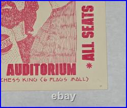 PINK FLOYD CONCERT HANDBILL / FLYER 1972 SMU McFARLIN AUD. DALLAS