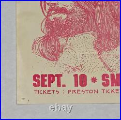 PINK FLOYD CONCERT HANDBILL / FLYER 1972 SMU McFARLIN AUD. DALLAS