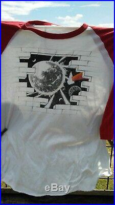 PINK FLOYD the Wall T shirt original 1980 nassau ny concert VINTAGE RARE
