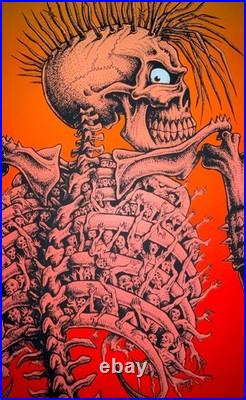 PNE X NYC CBGB's Emek Jermaine Rogers Justin Hampton Art Show GID Concert Poster