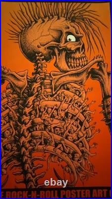 PNE X NYC CBGB's Emek Jermaine Rogers Justin Hampton Art Show GID Concert Poster