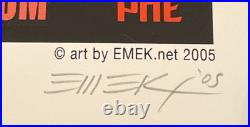 PNE X NYC CBGB's Emek Jermaine Rogers Justin Hampton Art Show GID Concert Poster