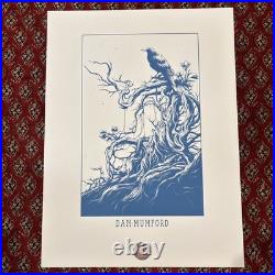 Pearl Jam 2018 Concert Poster Fenway Park Boston Mumford Eddie Vedder