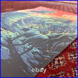 Pearl Jam 2018 Concert Poster Fenway Park Boston Mumford Eddie Vedder