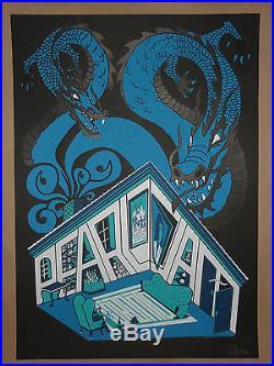 Pearl Jam Brad Klausen signed numbered concert poster Toronto Artist Proof 2006