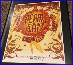 Pearl Jam Charlotte Poster 2013 Concert Munk One