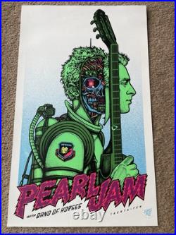 Pearl Jam Concert Poster 2010 U. S. Tour Newark Prudential Center 5/18/2010 Show