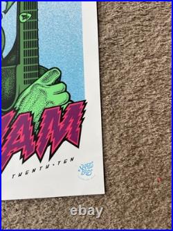 Pearl Jam Concert Poster 2010 U. S. Tour Newark Prudential Center 5/18/2010 Show