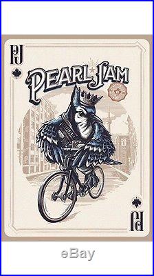 Pearl Jam Toronto 5/12/16 Concert Poster Mark5 AE Signed Numbered /100 RARE