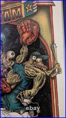 Pearl Jam Wrigley Field Concert Poster 2013 Very Rare