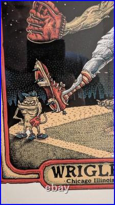 Pearl Jam Wrigley Field Concert Poster 2013 Very Rare