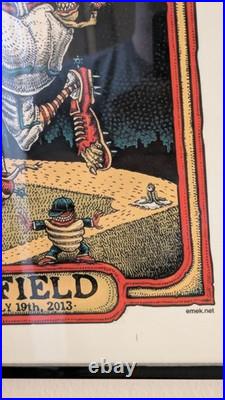 Pearl Jam Wrigley Field Concert Poster 2013 Very Rare