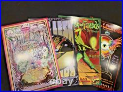 Phil Lesh & Friends 2001 Maritime Hall San Francisco 4 Concert Poster Set Mint