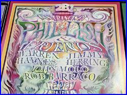 Phil Lesh & Friends 2001 Maritime Hall San Francisco 4 Concert Poster Set Mint