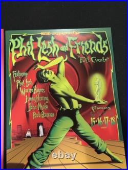 Phil Lesh & Friends 2001 Maritime Hall San Francisco 4 Concert Poster Set Mint