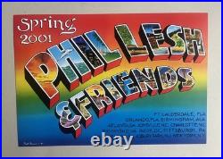 Phil Lesh & Friends Concert Poster Spring 2001