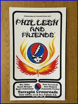 Phil Lesh Grateful Dead 2015 Concert Poster Tripp Silkscreen Cornell 1977
