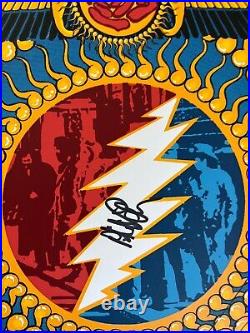 Phil Lesh Signed This Original Concert Poster @ Closing of Warfield withBob Weir