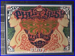 Phil Lesh Summer 2001 Concert Poster #85/180 Signed by Artist 22x16.25 Framed