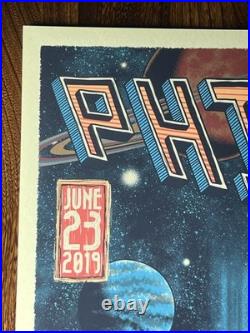 Phish 2019 Merriweather Columbia Concert Poster Sunday 6/23/2019 Mint 559 /900
