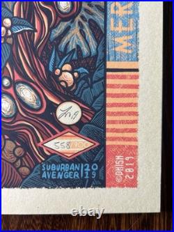 Phish 2019 Merriweather Columbia Concert Poster Sunday 6/23/2019 Mint 559 /900