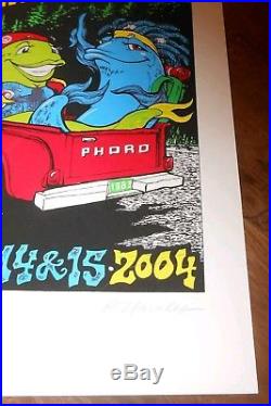 Phish Concert Poster by EMEK 12/8/1995-Cleveland State University + BONUS POSTER