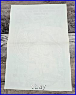 Pink Floyd Cream Original! 1st Holiness Kitschgarden 1968 Dutch Concert Poster