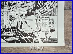 Pink Floyd Cream Original! 1st Holiness Kitschgarden 1968 Dutch Concert Poster