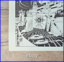 Pink Floyd Cream Original! 1st Holiness Kitschgarden 1968 Dutch Concert Poster