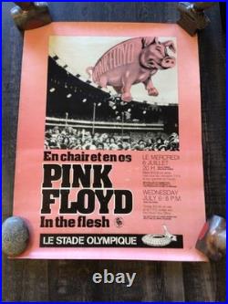 Pink Floyd In The Flesh Original Concert Poster 1997 Montreal