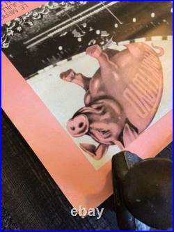 Pink Floyd In The Flesh Original Concert Poster 1997 Montreal