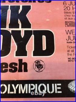 Pink Floyd In The Flesh Original Concert Poster 1997 Montreal