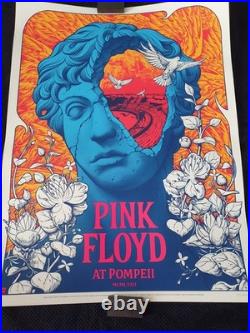 Pink Floyd Live at Pompeii Poster LE #/200 Artist Garis Edelweiss SOLD OUT