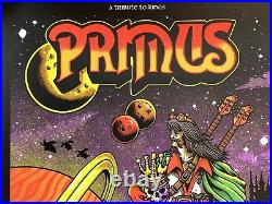 Primus Poster Atlanta 2021 concert tour 8/31 limited edition a tribute to kings