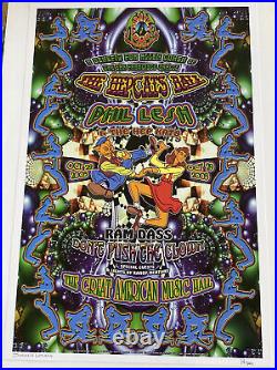 Psychedelic Phil Lesh Ram Dass Great American Music Hall Concert Poster Signed