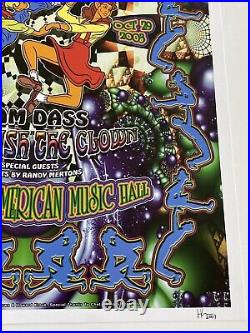 Psychedelic Phil Lesh Ram Dass Great American Music Hall Concert Poster Signed