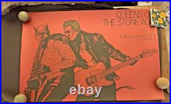 QUEENS OF THE STONE AGE Concert Poster KC 2017 Jermaine Rogers LE X/10-RARE