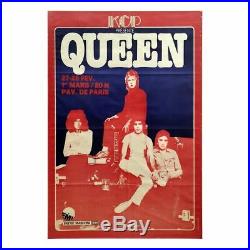 Queen 1979 Pavillon De Paris Concert Poster (France)