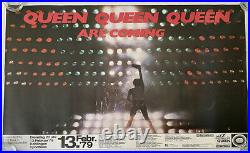 Queen, Jazz, Freddie Mercury, Vintage German 1979 Concert POSTER, RARE, XLNT