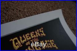 Queens Of The Stone Age concert poster silkscreen EMEK 2003 Anaheim CA