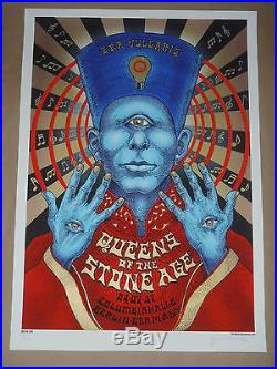 Queens of the Stone Age Emek signed concert poster screen print Berlin QOTSA