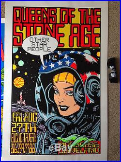 Queens of the Stone Age Frank Kozik concert poster large signed edition