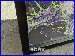 Queens of the Stone Age Rare Blacklight Concert Print Poster Omaha 09.19