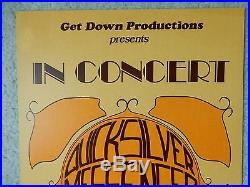 Quicksilver Messenger Service Original 1973 Paramount NW Portland Concert Poster