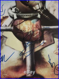 RADIOHEAD autographed original concert poster 20x30in all 5 original band member