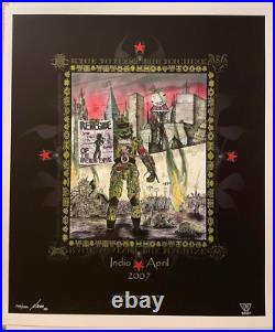 RAGE AGAINST THE MACHINE Concert Poster COACHELLA 07 Original Ed of 200 MACRAE