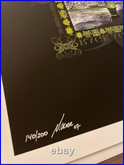 RAGE AGAINST THE MACHINE Concert Poster COACHELLA 07 Original Ed of 200 MACRAE