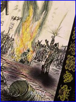 RAGE AGAINST THE MACHINE Concert Poster COACHELLA 07 Original Ed of 200 MACRAE